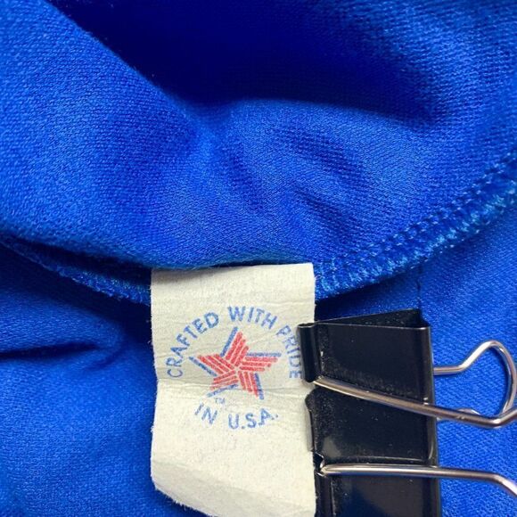 Vintage BMC BMCC Cycling Jersey Mens Extra Large Blue Made in USA Bike Bicycle - Picture 10 of 14